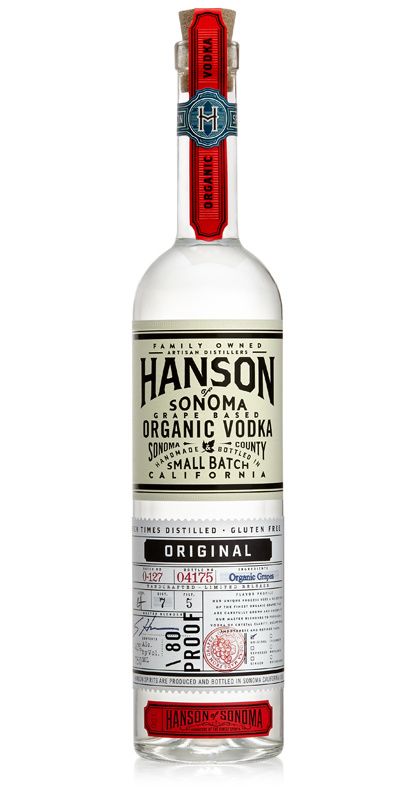 HANSON OF SONOMA ORGANIC ORIGINAL VODKA 750ML