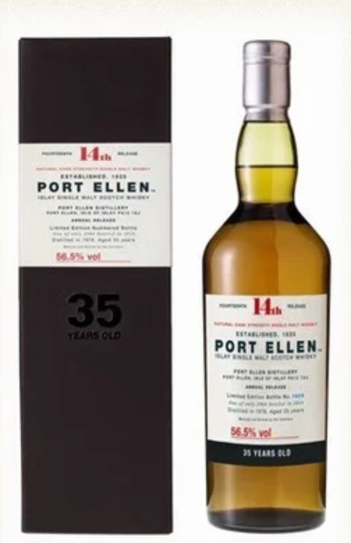 PORT ELLEN 35 YEAR SINGLE MALT SCOTCH 750ML