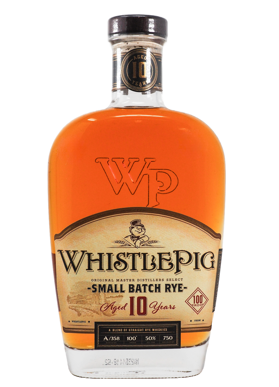 WHISTLEPIG 10 YEAR STRAIGHT RYE 750ML