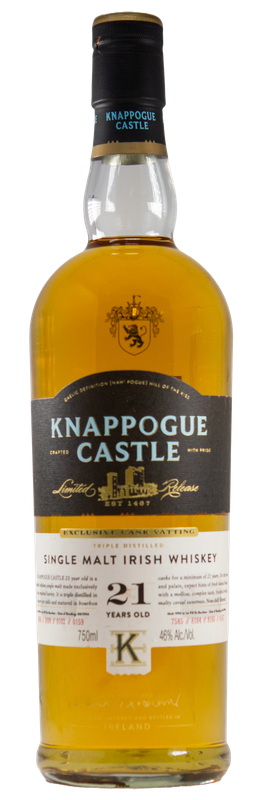 KNAPPOGUE CASTLE 21 YEAR 750ML