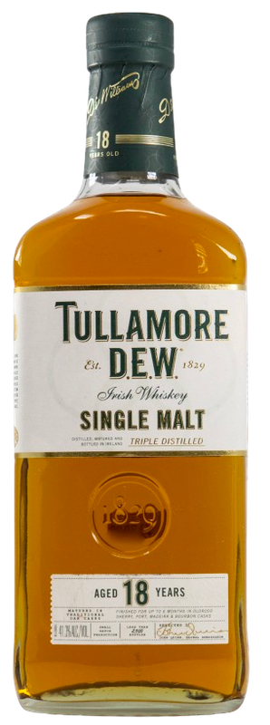 TULLAMORE DEW 18 YEAR 750ML