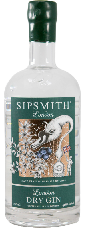 SIPSMITH LONDON DRY GIN 750ML