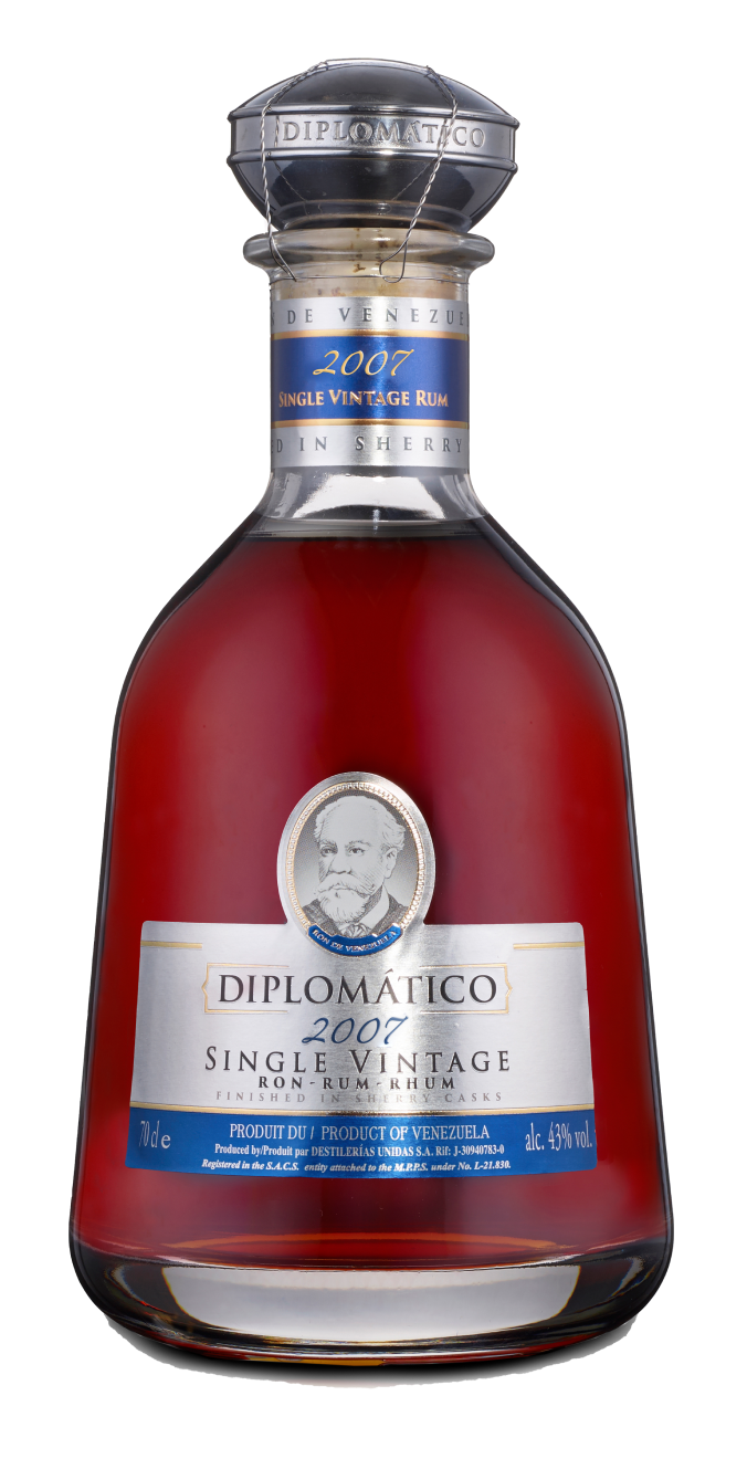 DIPLOMATICO 2005 SINGLE VINTAGE RUM FINISHED IN SHERRY CASKS 750ML