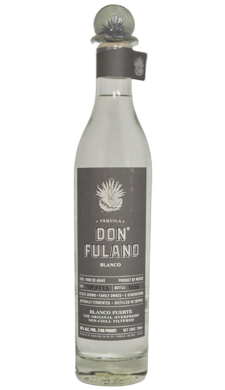 DON FULANO BLANCO FUERTE 100 PROOF 750ML