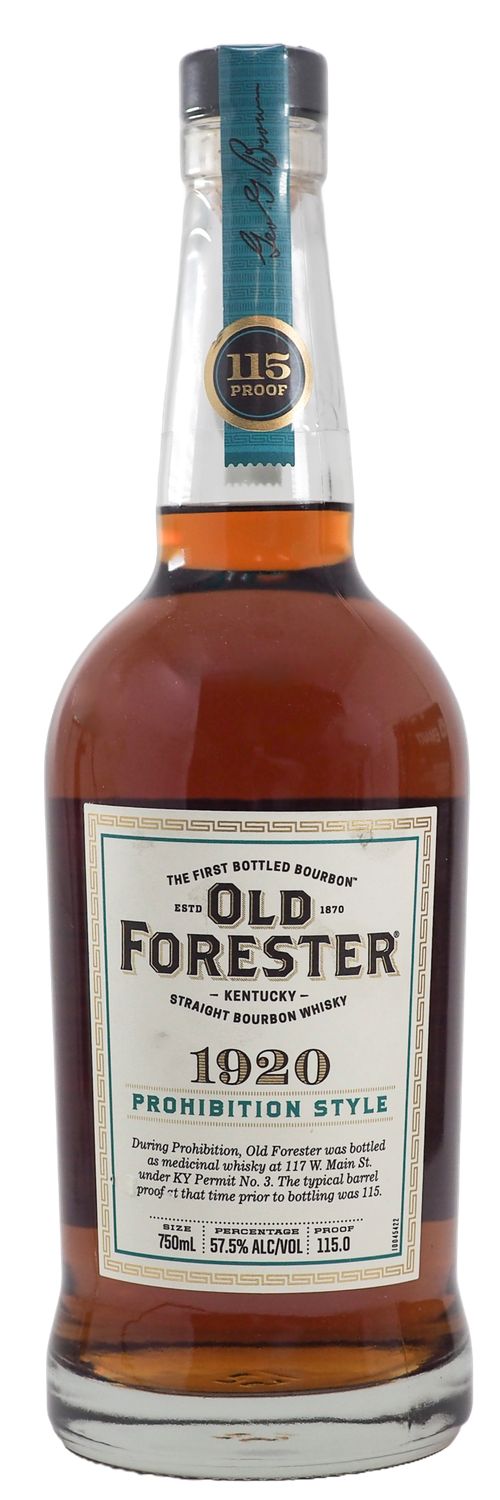 OLD FORESTER 1920 PROHIBITION STYLE BOURBON 750ML