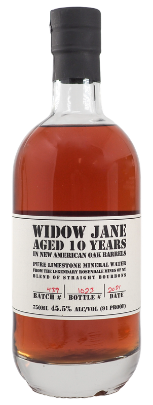 WIDOW JANE 10 YEAR BOURBON 750ML