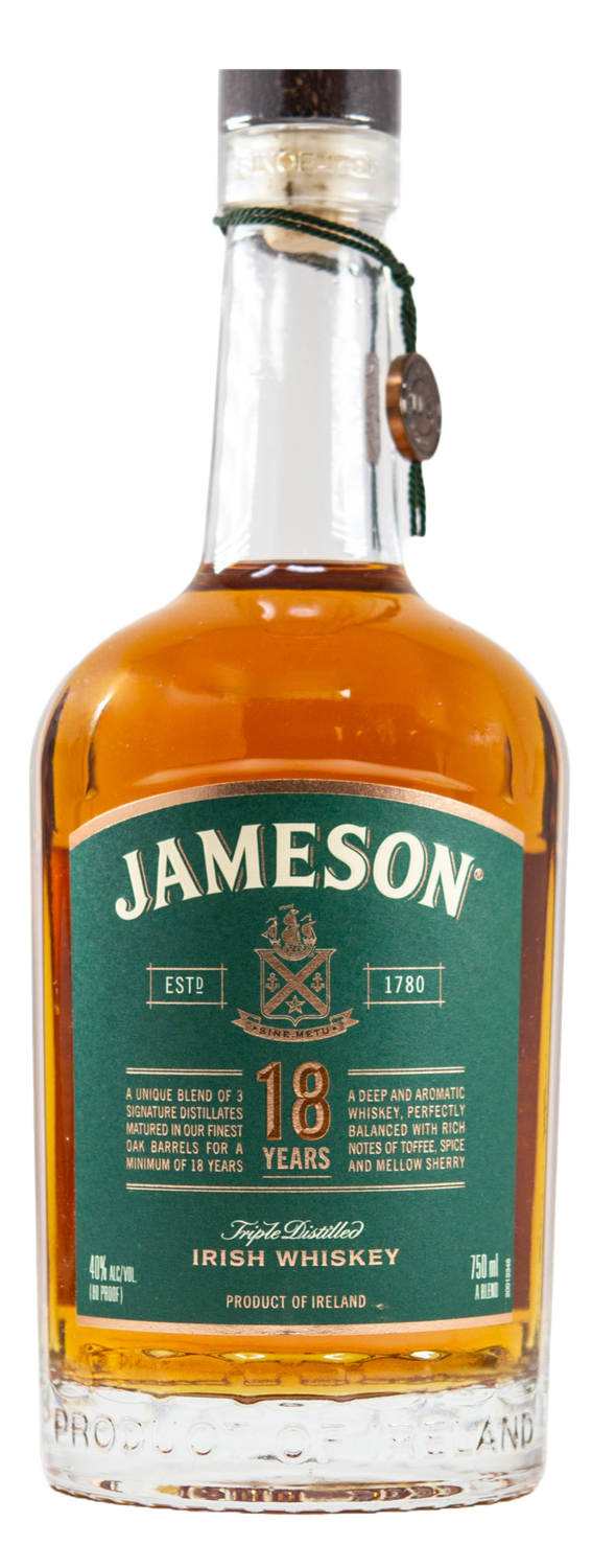 JAMESON 18 YEAR IRISH WHISKEY 750ML