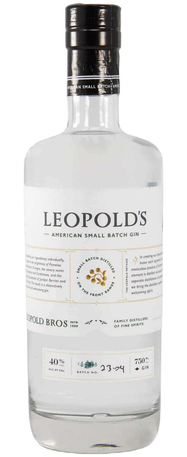 LEOPOLD BROS. AMERICAN SMALL BATCH GIN 750ML