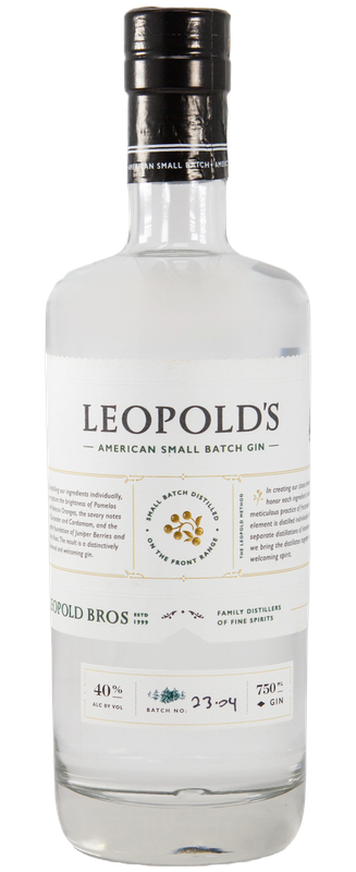 LEOPOLD BROS. AMERICAN SMALL BATCH GIN 750ML