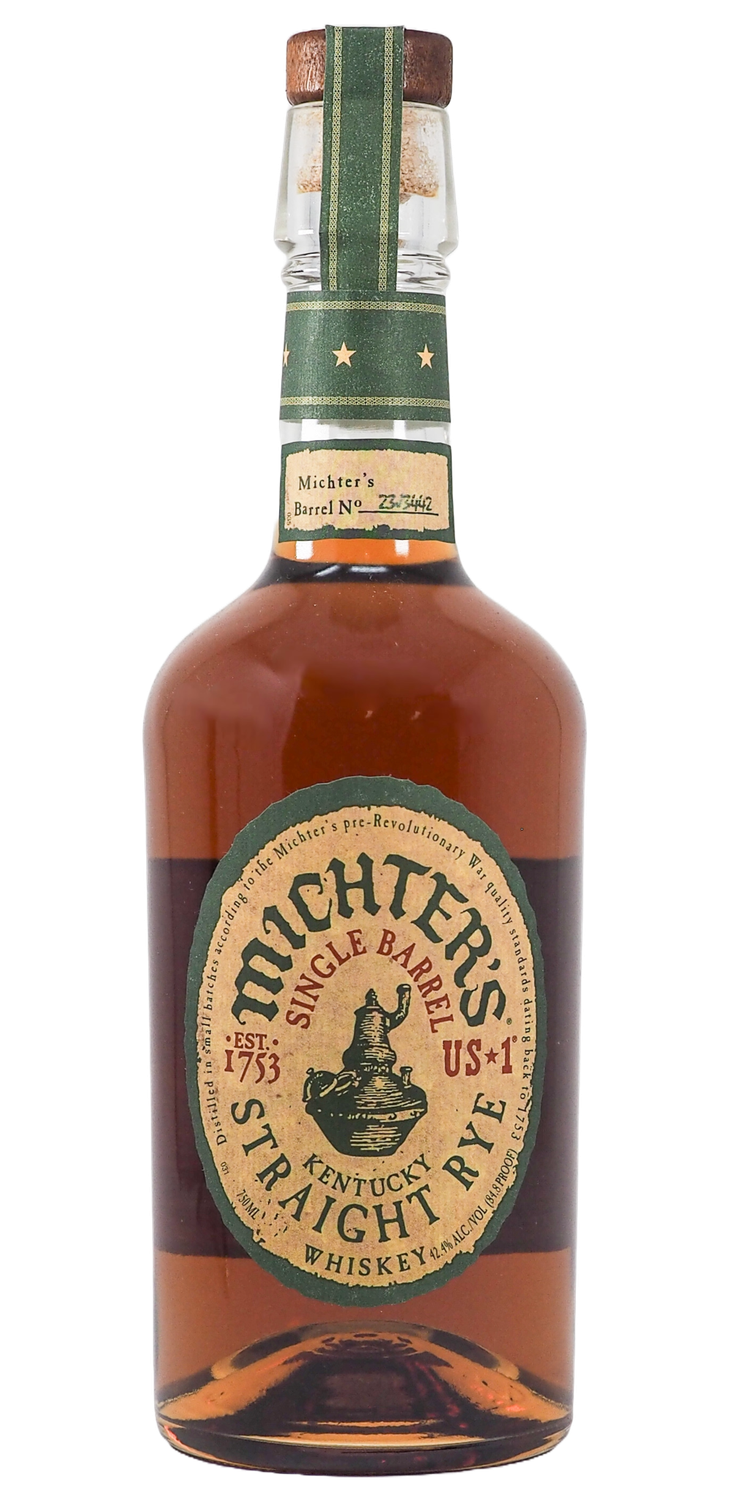 MICHTER&#39;S SINGLE BARREL RYE 750ML