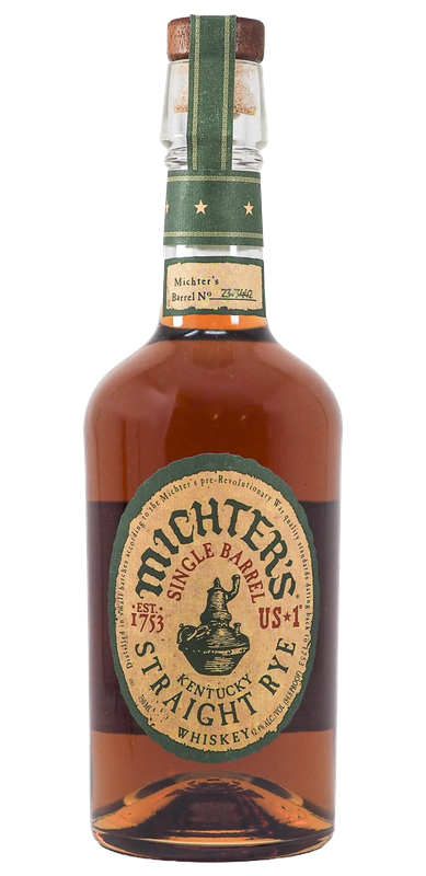 MICHTER&#39;S SINGLE BARREL RYE 750ML