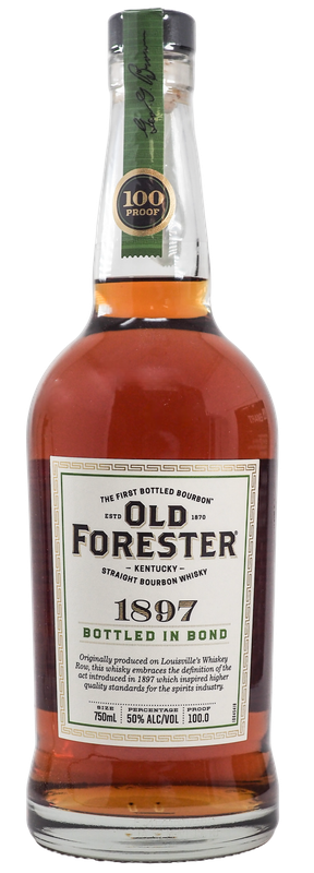 OLD FORESTER 1897 BONDED 100 PROOF BOURBON 750ML