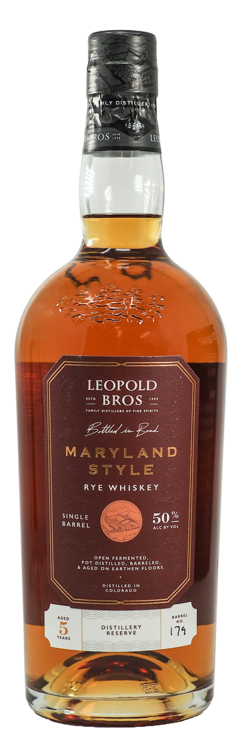 LEOPOLD BROS. MARYLAND STYLE RYE 750ML