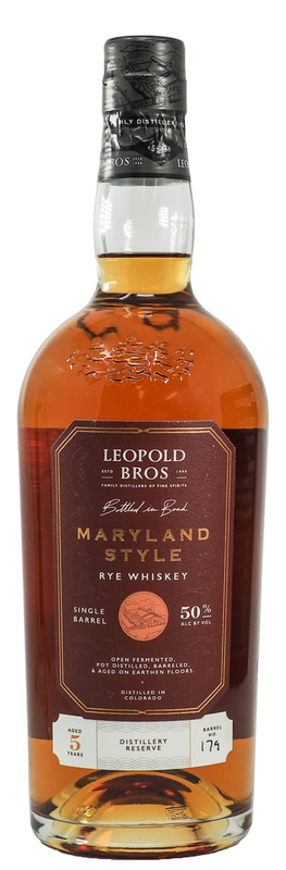 LEOPOLD BROS. MARYLAND STYLE RYE 750ML