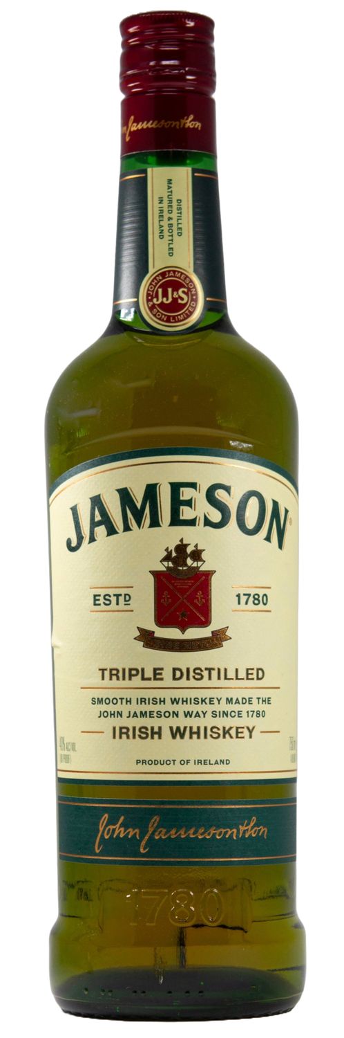 JAMESON IRISH WHISKEY 750ML