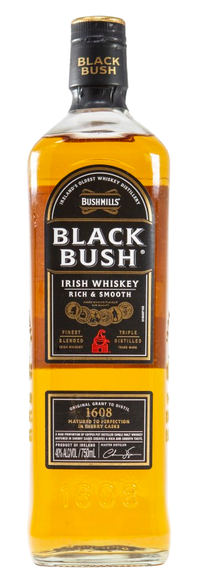 BUSHMILLS BLACK BUSH 750ML