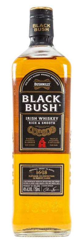 BUSHMILLS BLACK BUSH 750ML