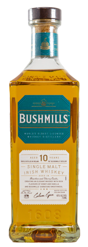 BUSHMILLS 10 YEAR SINGLE MALT 750ML