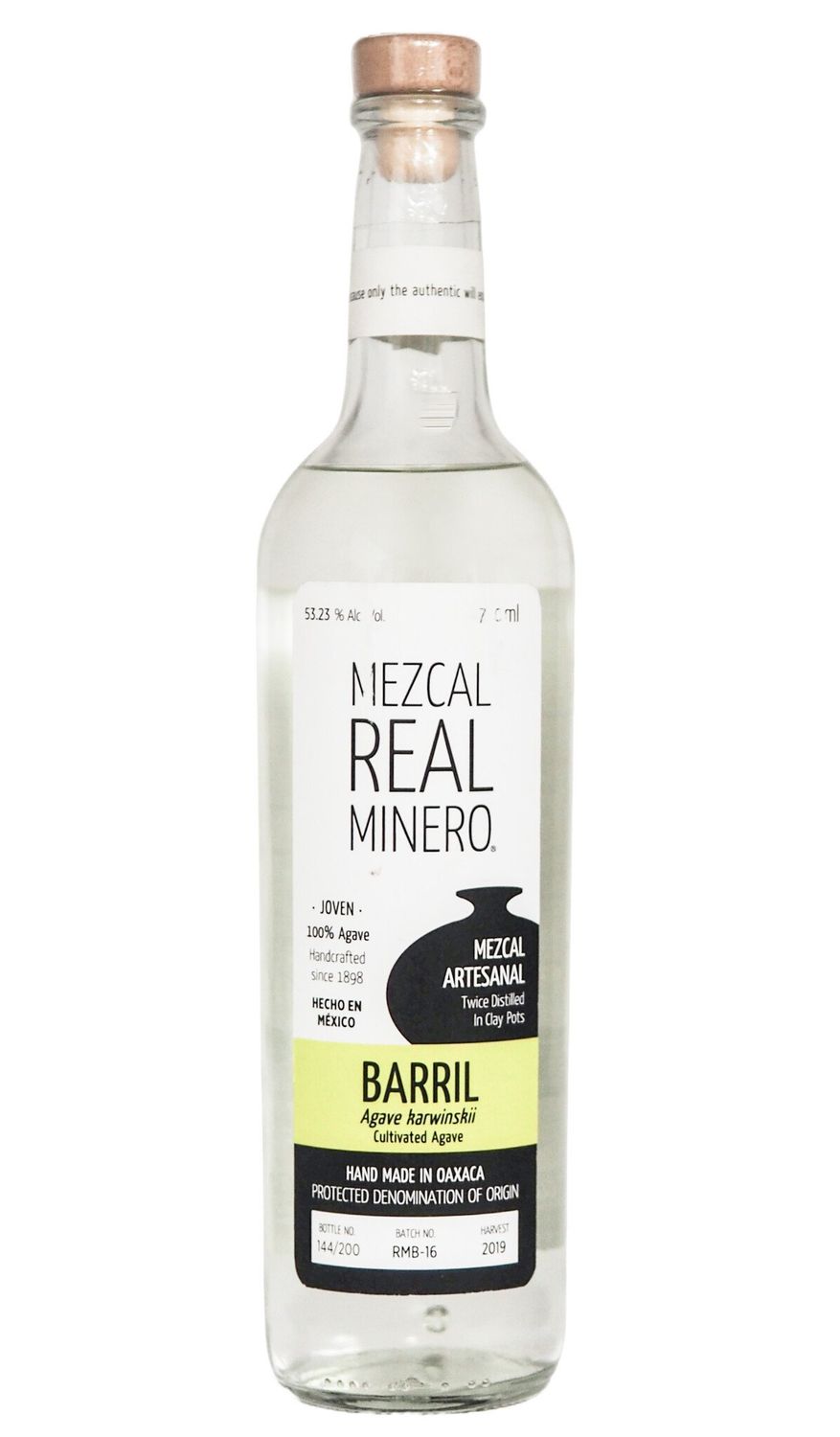 REAL MINERO BARRIL 750ML
