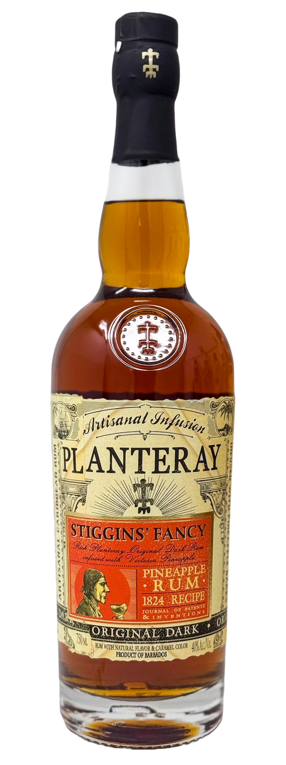 PLANTERAY STIGGIN&#39;S FANCY PINEAPPLE RUM 750ML