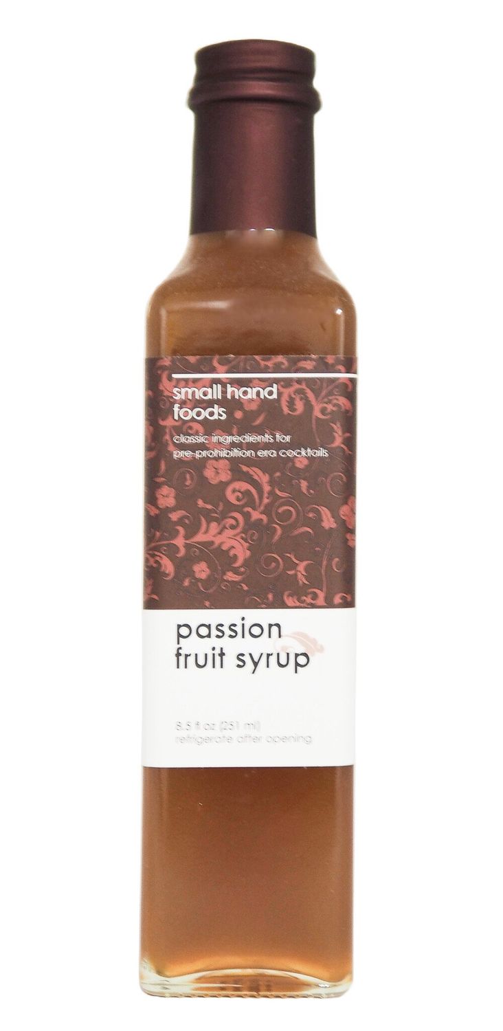 SMALL HAND FOODS PASSION FRUIT SYRUP 8.5OZ