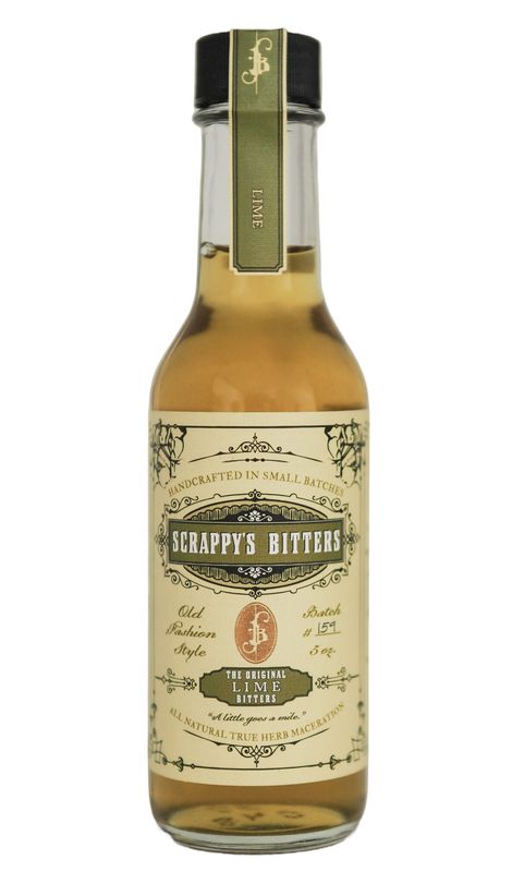 SCRAPPY&#39;S LIME BITTERS 5OZ