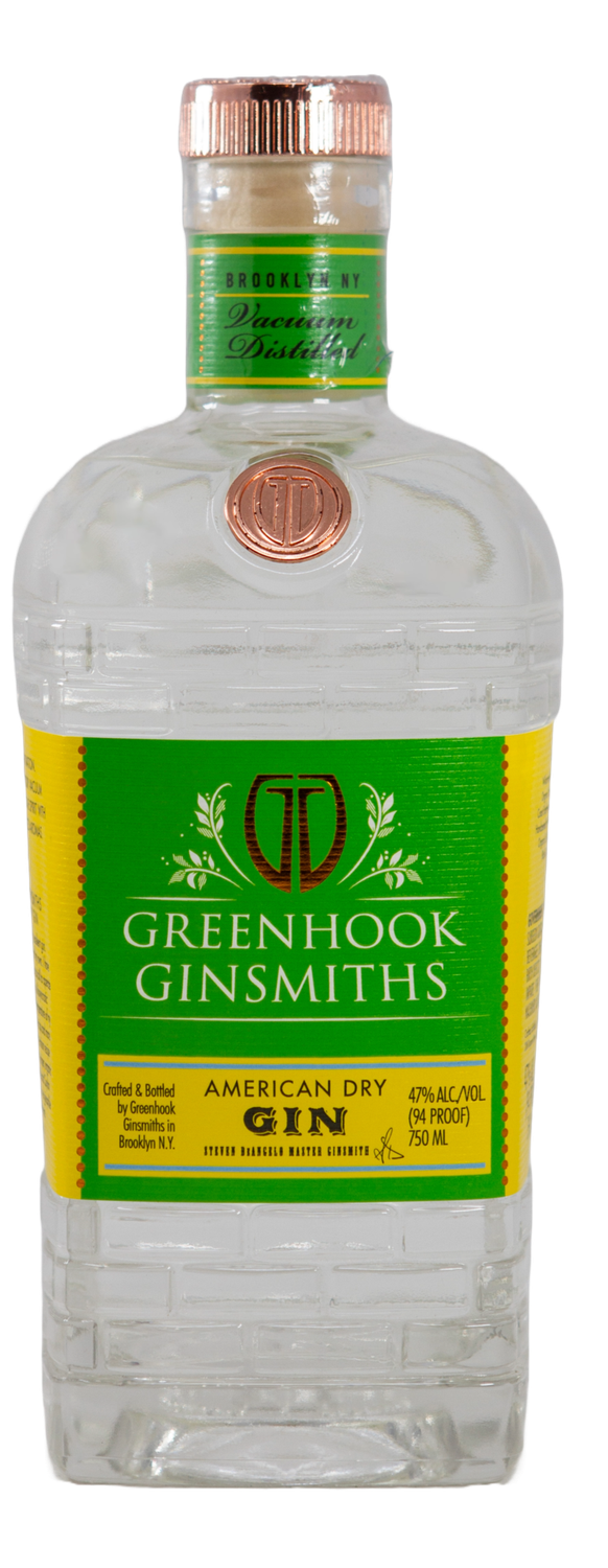 GREENHOOK GINSMITHS DRY GIN 750ML