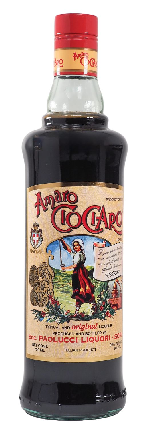 PAOLUCCI AMARO CIOCIARO 750ML