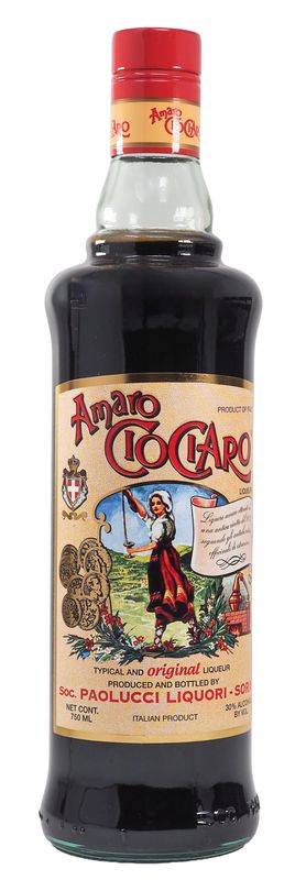 PAOLUCCI AMARO CIOCIARO 750ML