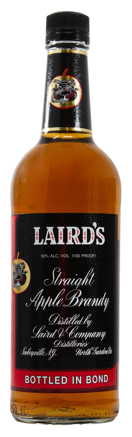 LAIRD&#39;S STRAIGHT APPLE BRANDY BOTTLED IN BOND 750ML