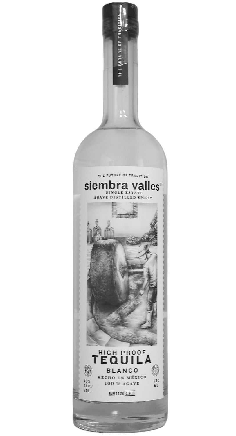 SIEMBRA VALLES BLANCO HIGH PROOF 750ML