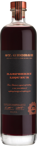 ST. GEORGE RASPBERRY LIQUEUR 750ML