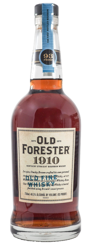 OLD FORESTER 1910 OLD FINE BOURBON 750ML