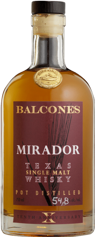 BALCONES MIRADOR SINGLE MALT WHISKEY 750ML
