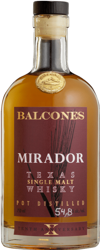 BALCONES MIRADOR SINGLE MALT WHISKEY 750ML