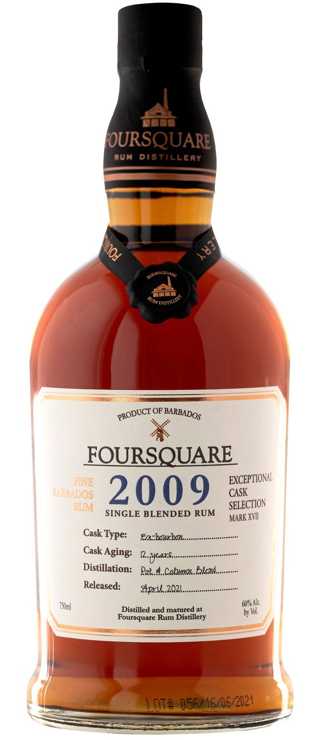 FOURSQUARE 2009 12 YEAR RUM 750ML