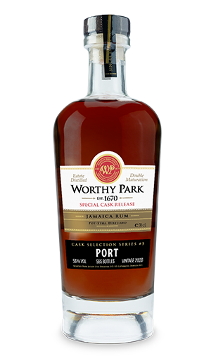 WORTHY PARK 10 YEAR PORT CASK JAMAICA RUM 750ML