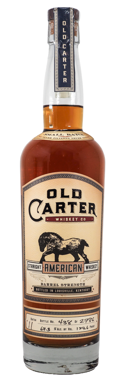 OLD CARTER AMERICAN WHISKEY (ALL BATCHES) 750ML