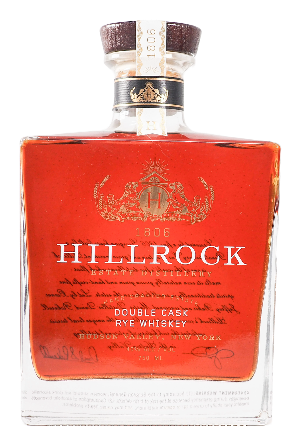 HILLROCK DOUBLE CASK RYE 750ML