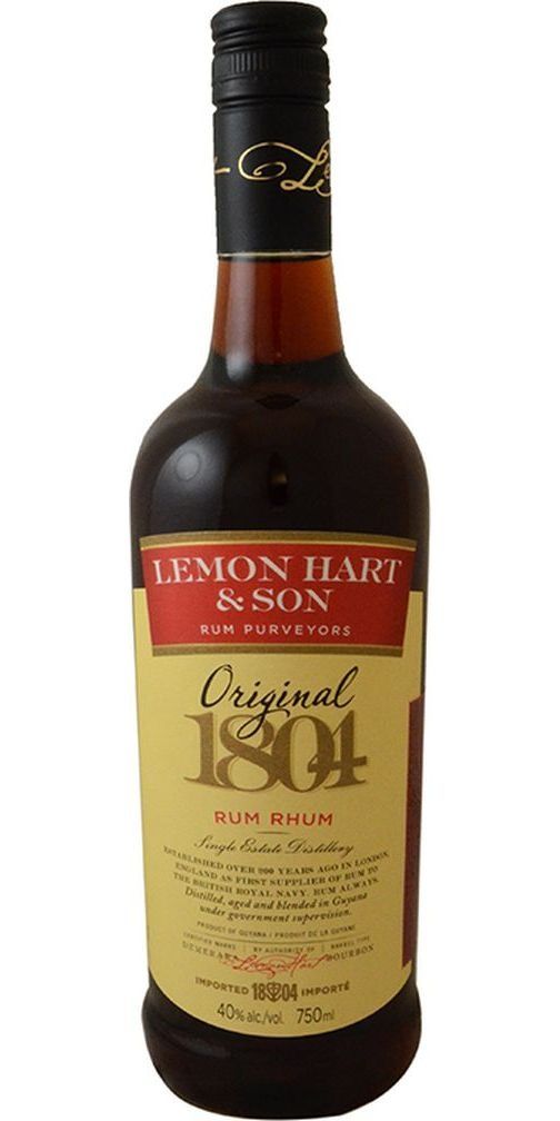 LEMON HART &amp; SON ORIGINAL RUM 750ML