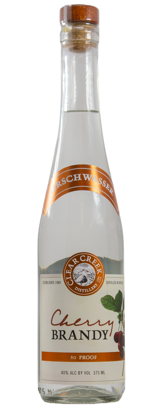 CLEAR CREEK KIRSCHWASSER CHERRY BRANDY 375ML