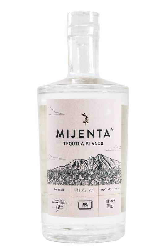 MIJENTA TEQUILA BLANCO 750ML