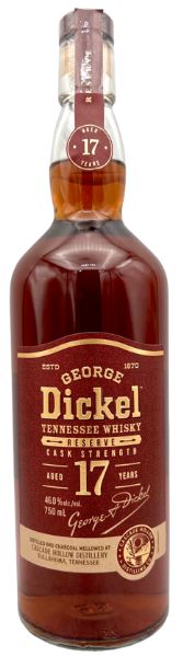 GEORGE DICKEL 17 YEAR RESERVE 750ML