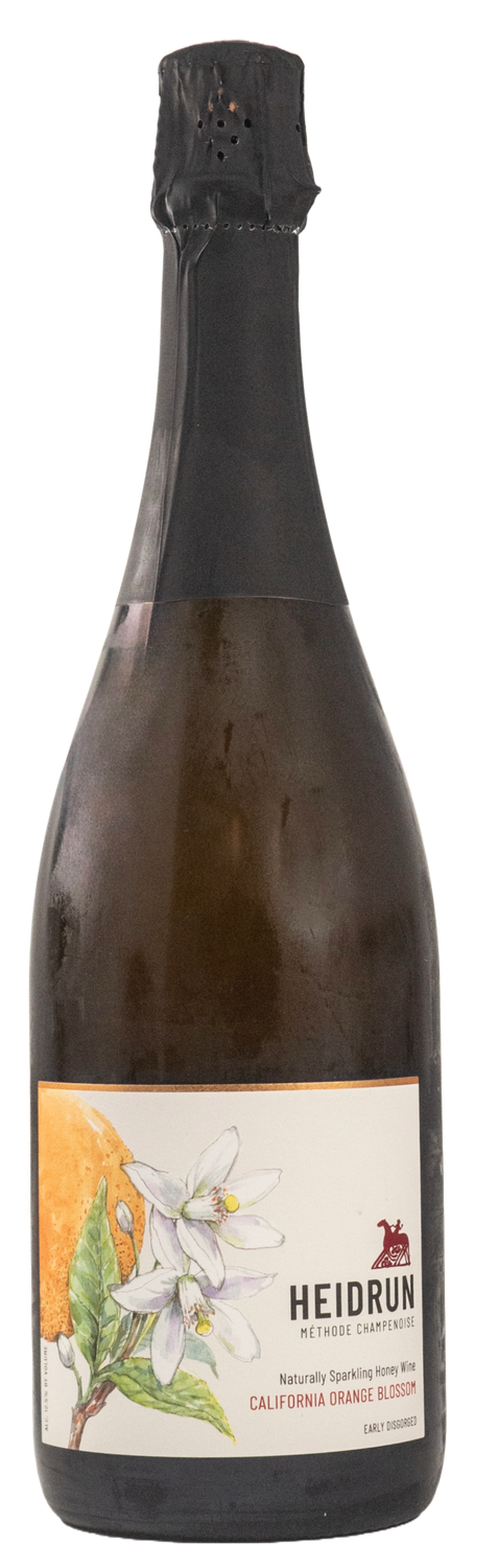 HEIDRUN CALIFORNIA ORANGE BLOSSOM SPARKLING MEAD 750ML BOTTLE