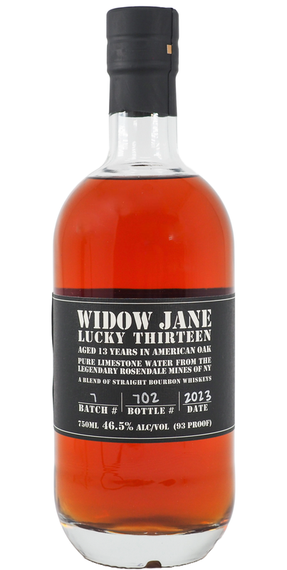 WIDOW JANE LUCKY THIRTEEN 13 YEAR BOURBON 750ML WIDOW JANE LUCKY THIRTEEN 13 YEAR BOURBON 750ML