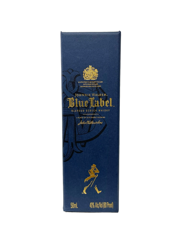 JOHNNIE WALKER BLUE LABEL BLENDED SCOTCH 50ML