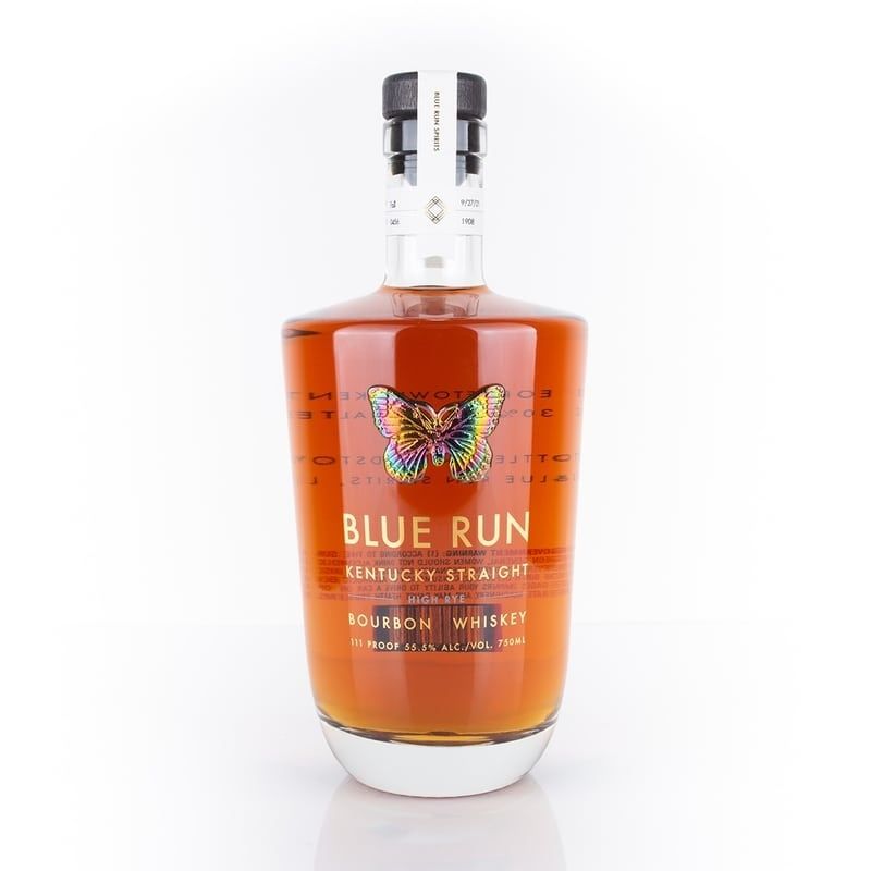 BLUE RUN HIGH RYE BOURBON 111 PROOF 750ML