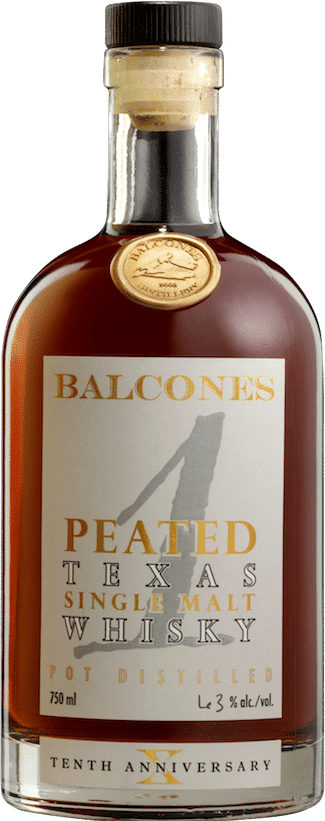 BALCONES PEATED SINGLE MALT 750ML