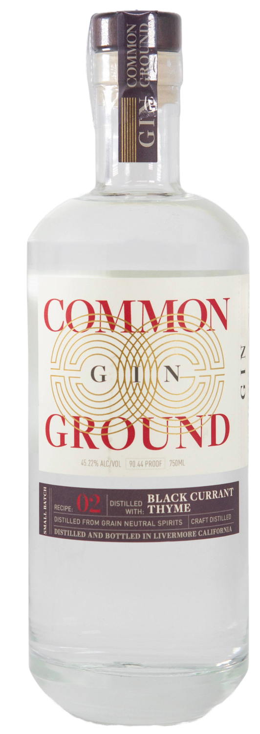 COMMON GROUND BLACK CURRANT THYME GIN 750ML