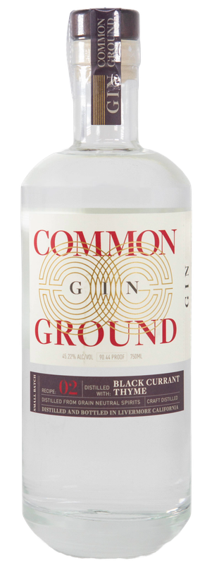 COMMON GROUND BLACK CURRANT THYME GIN 750ML
